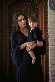 Baby Kimono Black