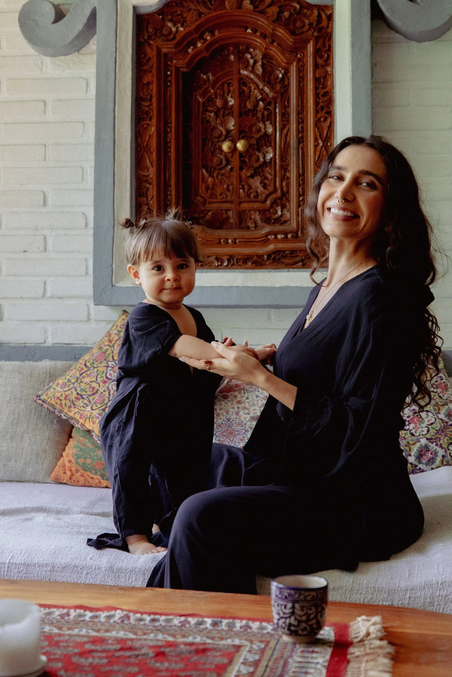 Baby Kimono Black Samadhi Collection baby-kimono-black