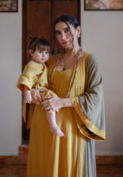 Baby Kimono Gold Yellow