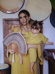 Baby Kimono Gold Yellow