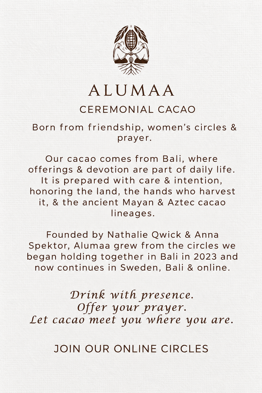 Alumaa Cacao