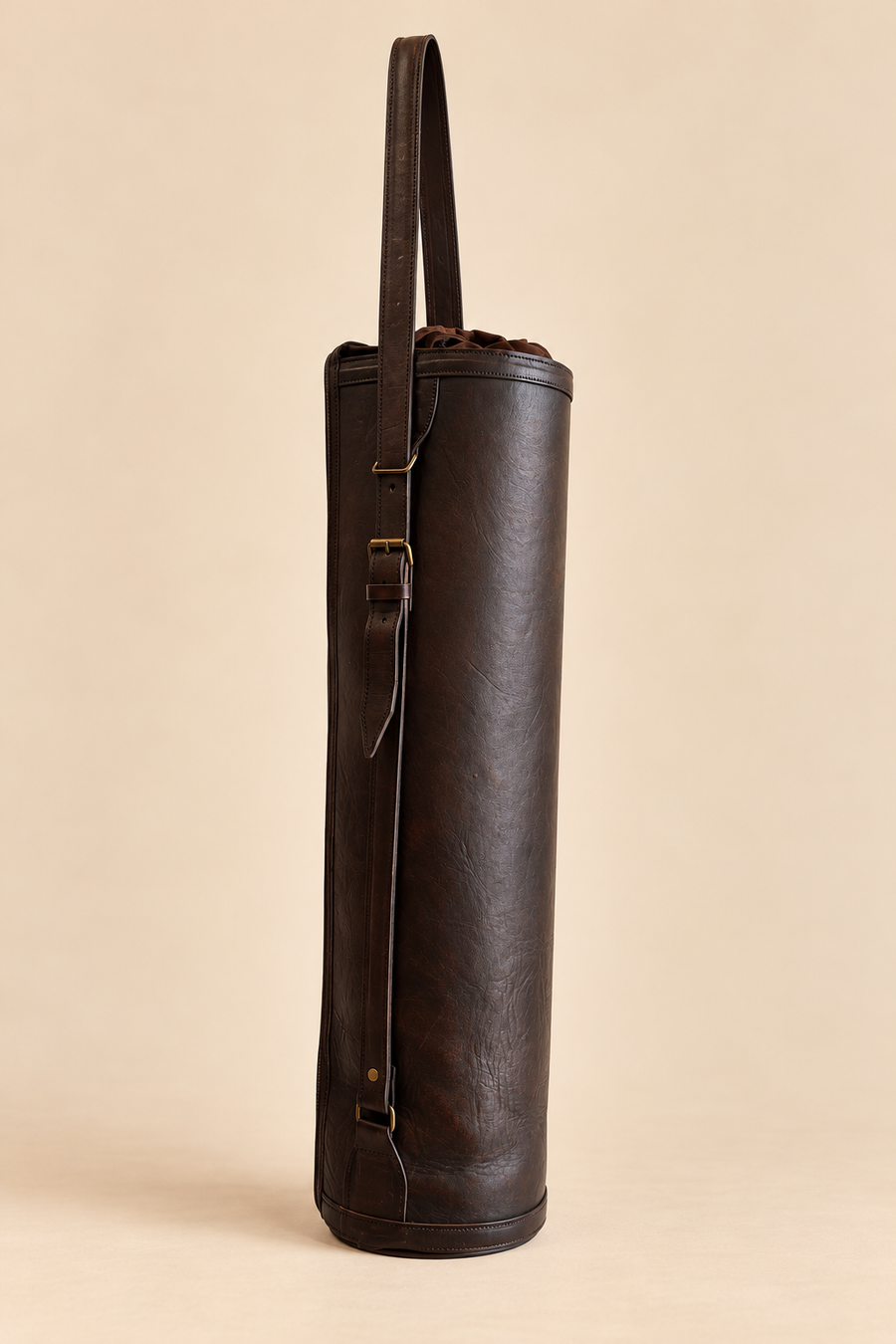 Leather Yoga Bag