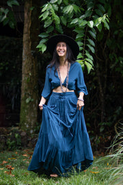 Hapi Skirt Organic Blue