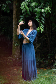 Hapi Skirt Organic Blue