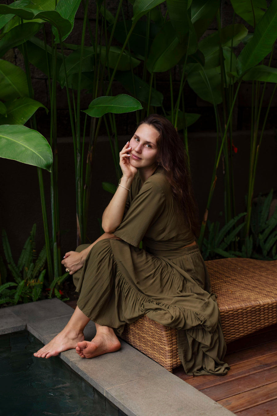 Hapi Skirt Organic Green