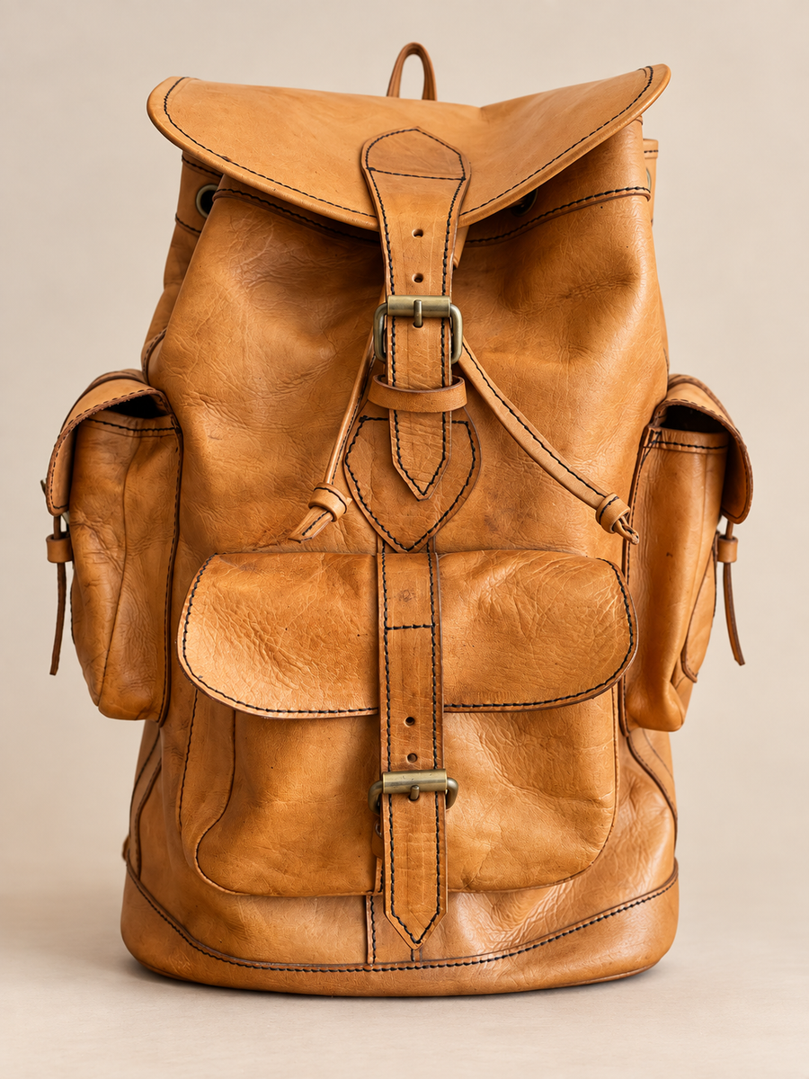 Pure Leather Light Brown