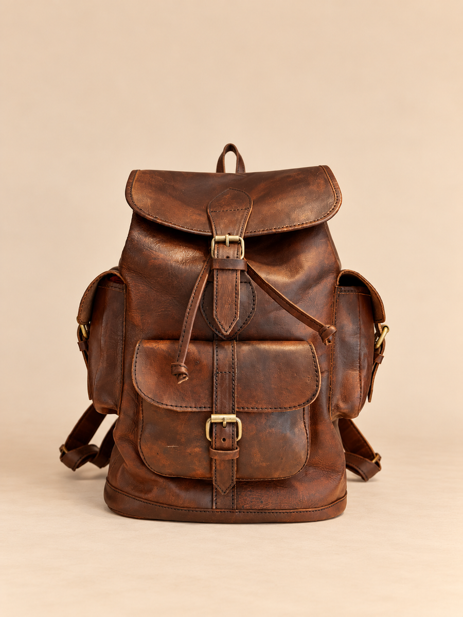 Pure Leather Explorer Bag Pack