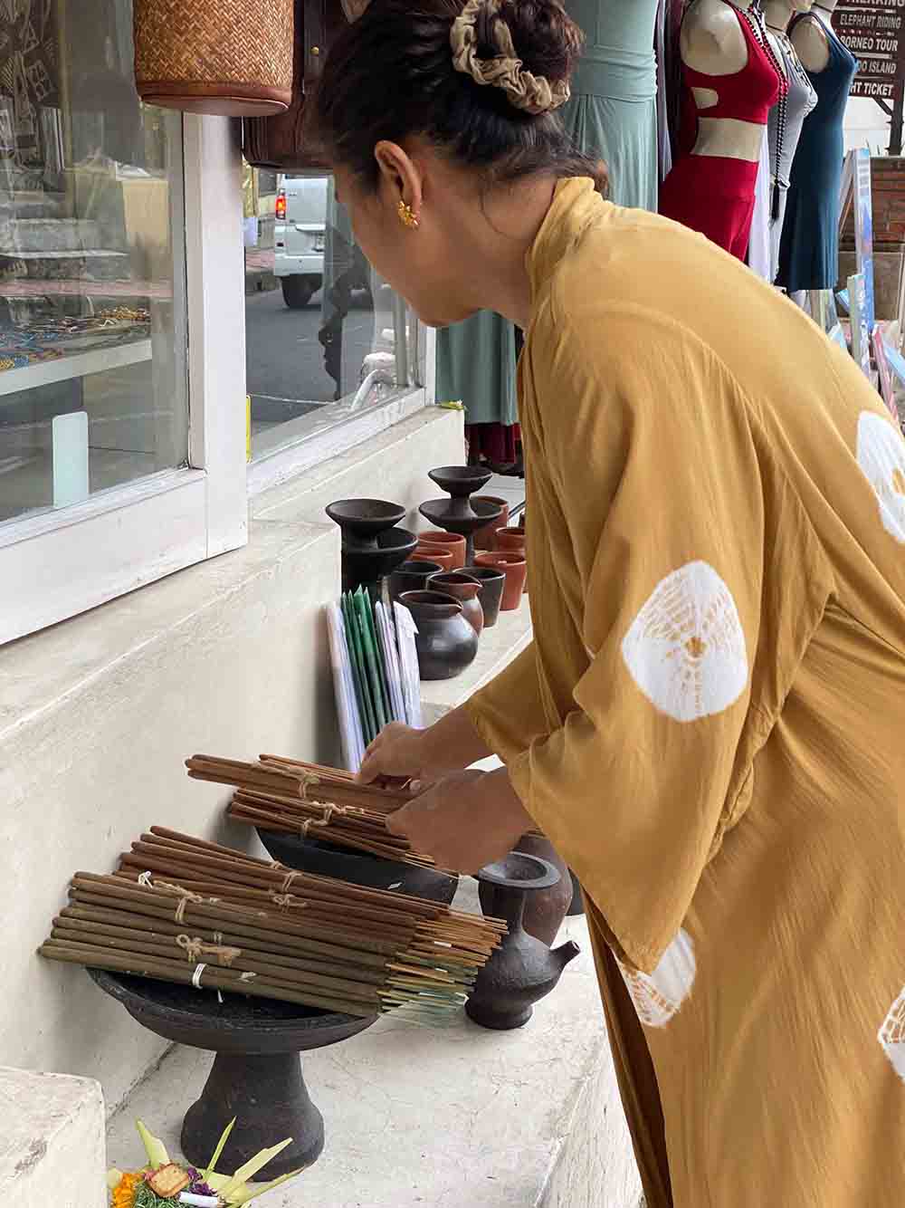 kimono dye dress plant based dress