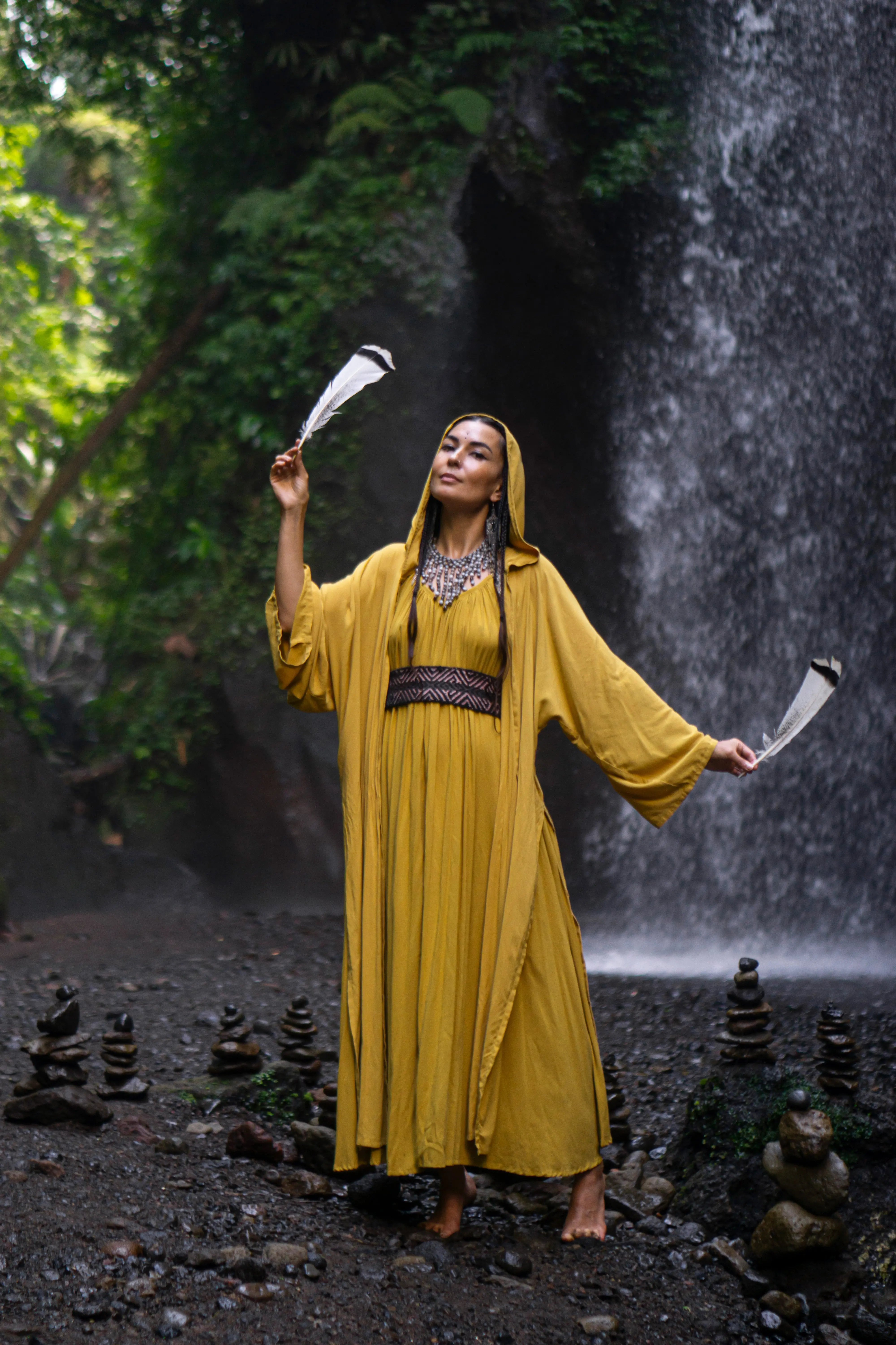 Bes Dress Gold Yellow Samadhi Collection bes-dress-gold-yellow